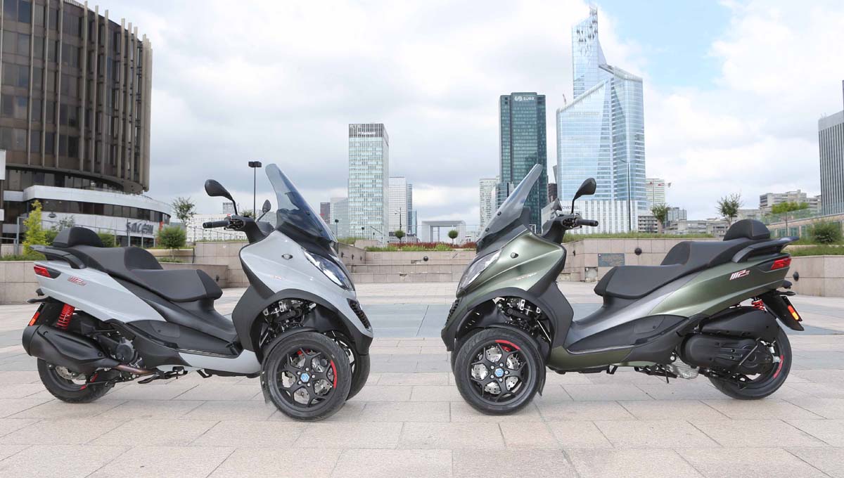 2019 Piaggio Mp3 Sport 500 3 Wheel Scooter Arrives In Usa