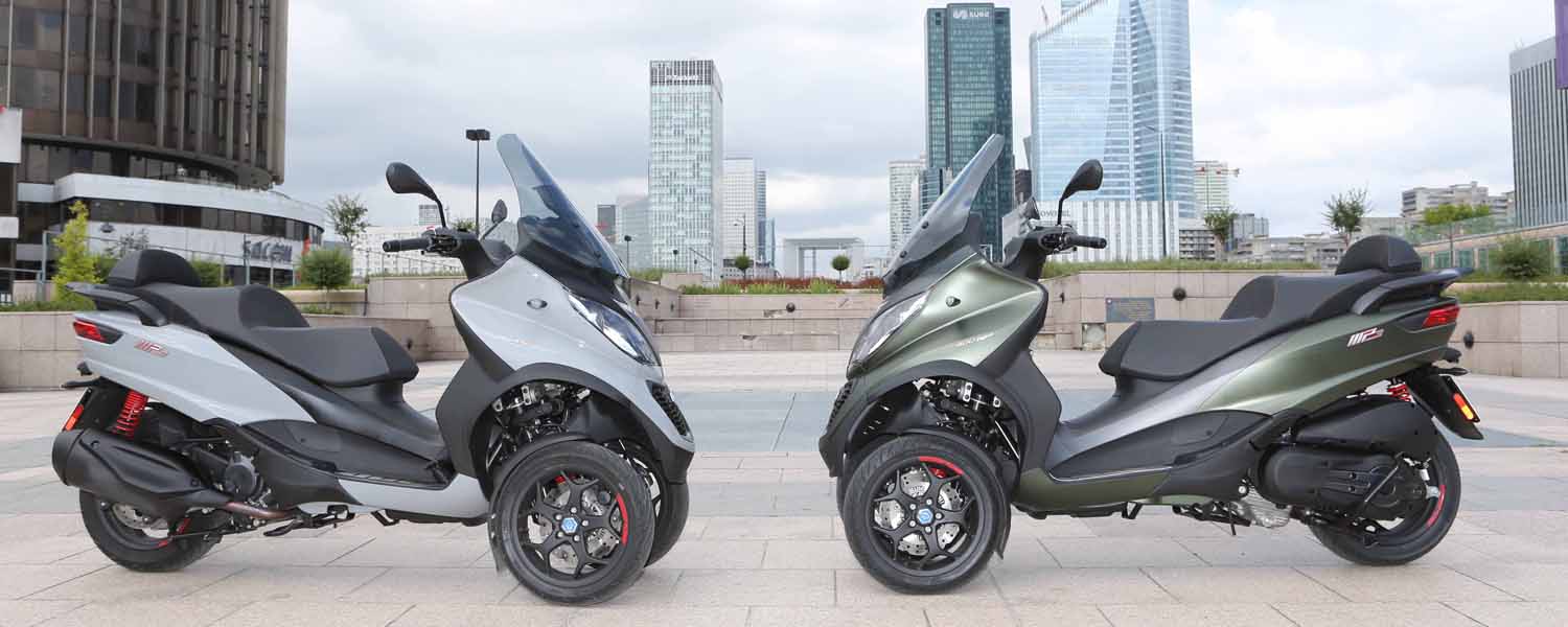 piaggio 2 front wheel scooter