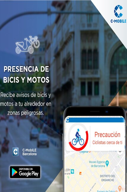 El proyecto europeo C-MobILE despliega un piloto de servicios de ayuda a la movilidad en Barcelona y su área metropolitana El proyecto europeo C-MobILE despliega un piloto de servicios de ayuda a la movilidad en Barcelona y su área metropolitana
