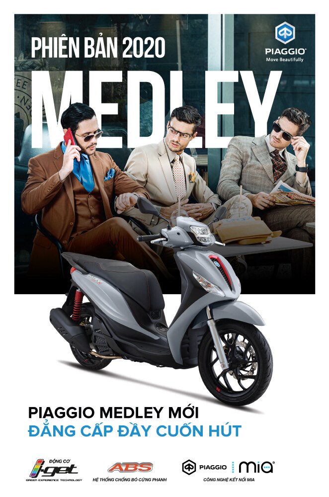 PIAGGIO VIỆT NAM RA MẮT DÒNG SẢN PHẨM CAO CẤP PIAGGIO MEDLEY 2020 - THIẾT KẾ MỚI, CÔNG NGHỆ MỚI PIAGGIO VIỆT NAM RA MẮT DÒNG SẢN PHẨM CAO CẤP PIAGGIO MEDLEY 2020 - THIẾT KẾ MỚI, CÔNG NGHỆ MỚI
