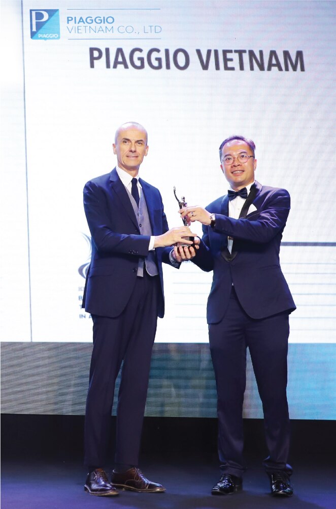 Piaggio Việt Nam vào Top 51 công ty có môi trường làm việc tốt nhất tại Việt Nam do HR Asia bình chọn