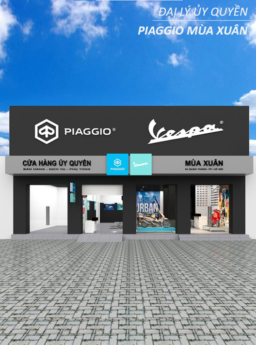 ĐẠI LÝ PIAGGIO MÙA XUÂN HÀ NỘI KHAI TRƯƠNG SHOWROOM MỚI CHUẨN MOTOPLEX ĐẠI LÝ PIAGGIO MÙA XUÂN HÀ NỘI KHAI TRƯƠNG SHOWROOM MỚI CHUẨN MOTOPLEX